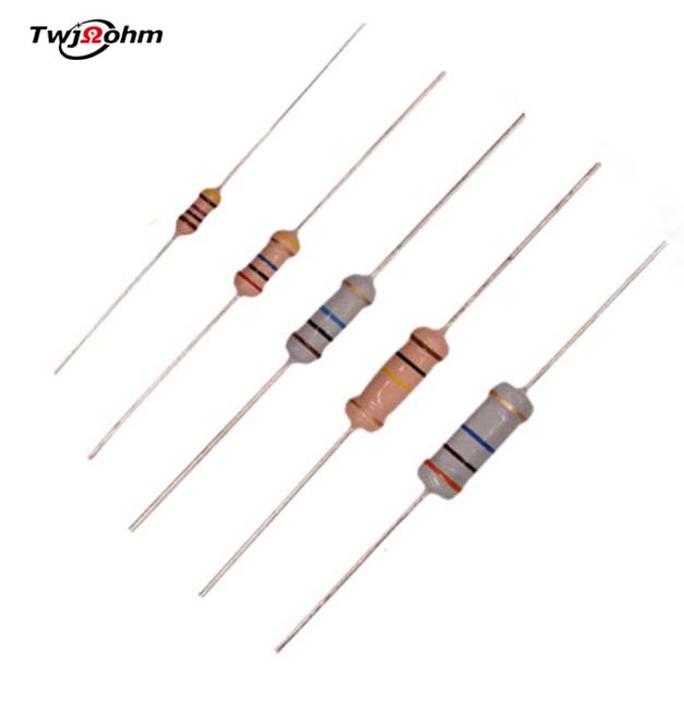 RI40-0.25W glass glaze high voltage resistor